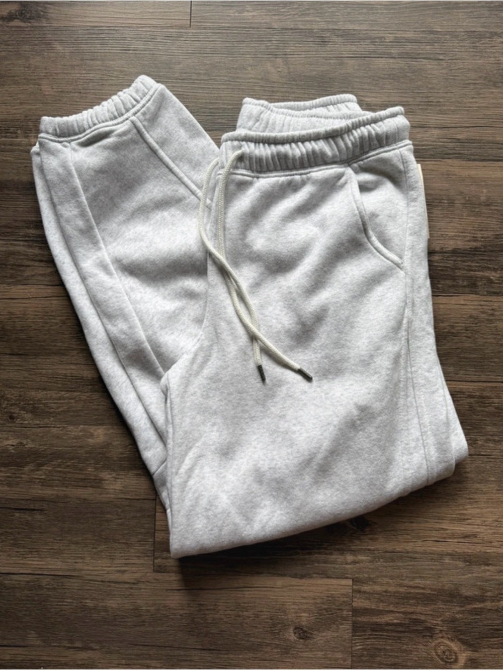 Universal Thread Light Gray Fleece Jogger Sweatpants